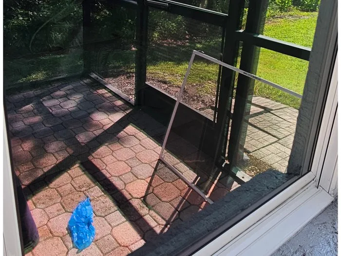 After screened lanai window cleaning Sarasota, streak-free and clear